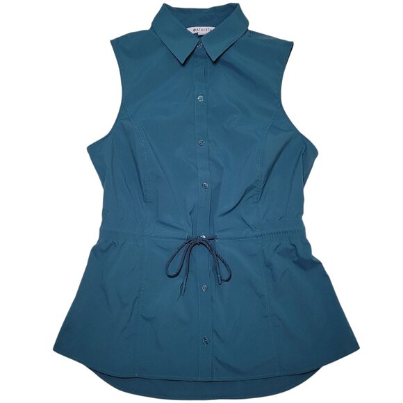 Athleta Tops - Athleta Womens Levitate Poplin Tank Size Medium